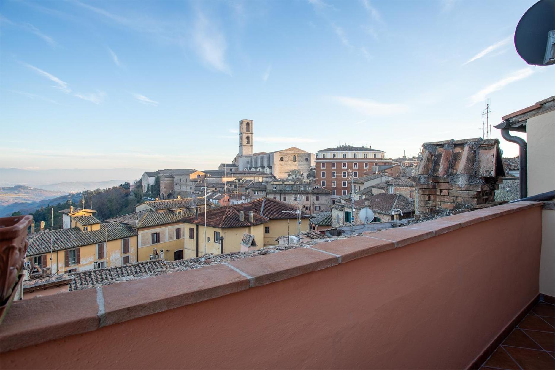 Panoramic Apt - A Due Passi Dal Centro - Italywego Perugia Kültér fotó